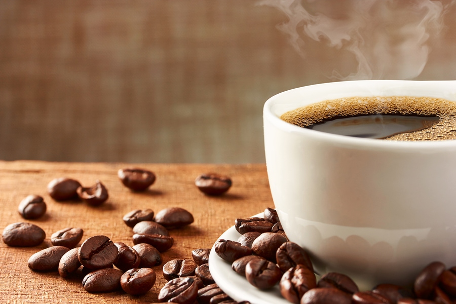 white coffee mug on table