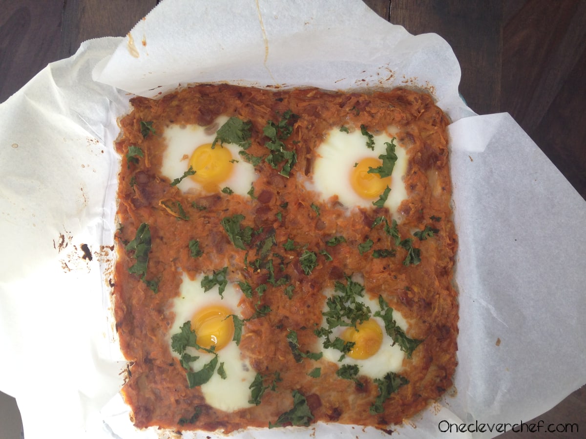 Sweet Potato And Caramelized Onion Hash