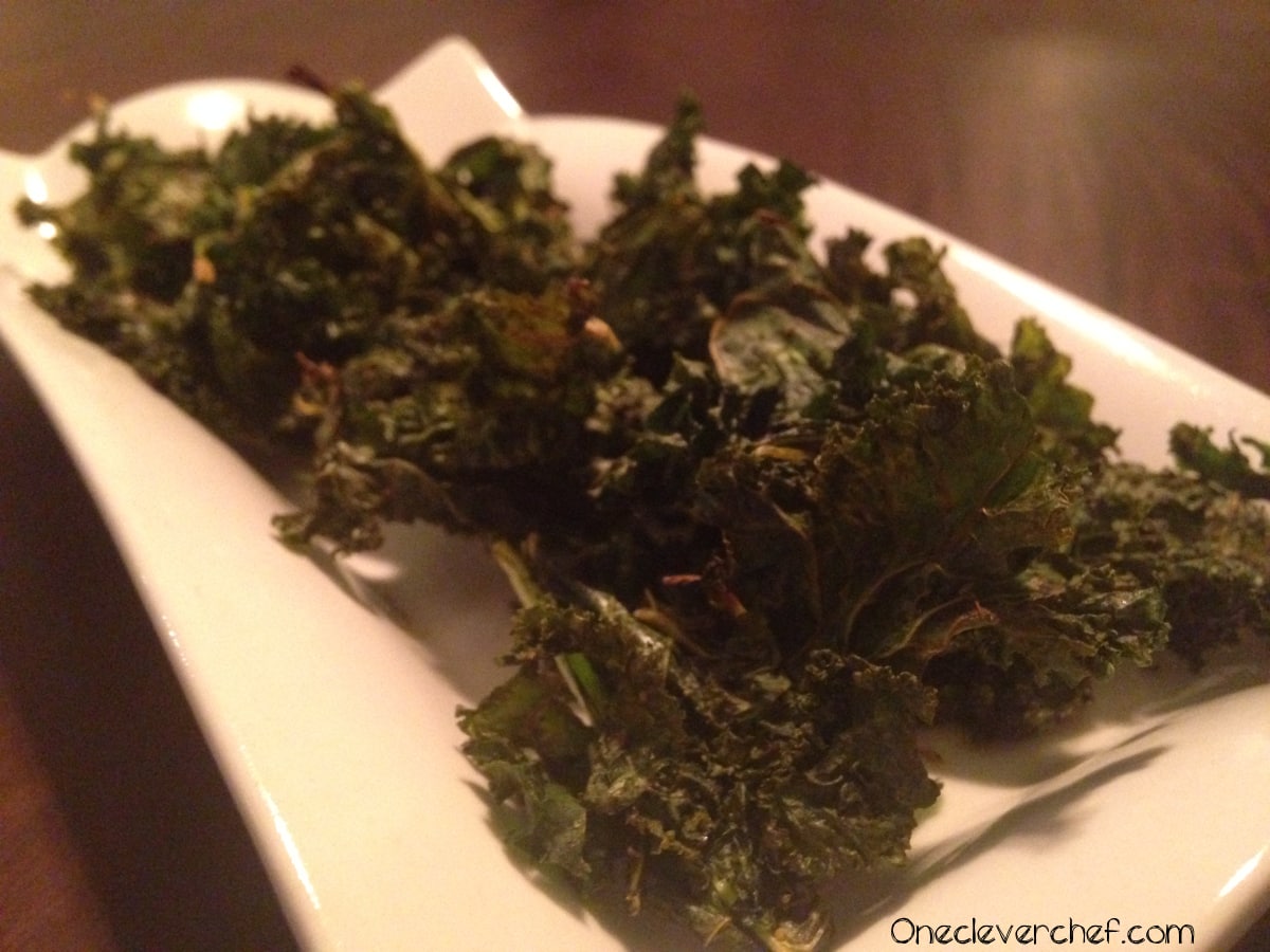 Lemon & Black Pepper Kale Chips