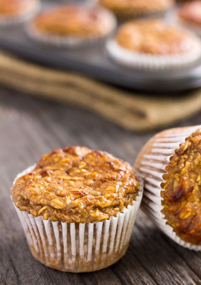 I love these super moist and tender apple protein muffins. These yummy little ones are protein-packed, 100% healthy, naturally sweetened with maple syrup (could be replaced with honey) and extra easy to make. They are the perfect on-the-go clean eating breakfast or post-workout lunch. These are also gluten-free, dairy-free and can be made vegan by replacing the eggs with flax eggs or applesauce.