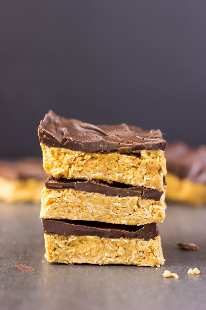 Peanut Butter Protein Breakfast Bars