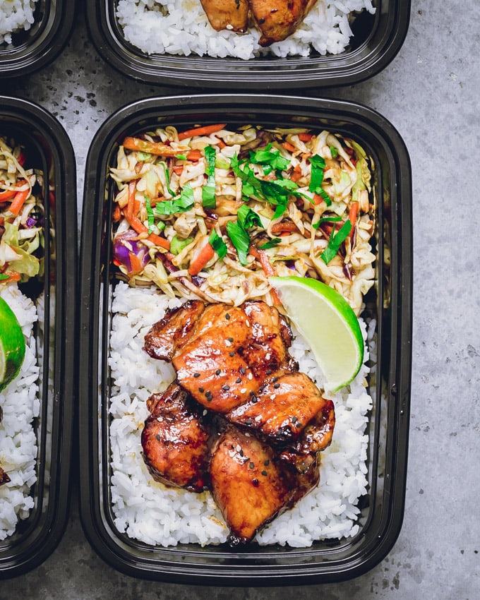 Honey Chicken Meal Prep