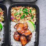 Baked Honey Garlic Chicken Thighs (Meal Prep)