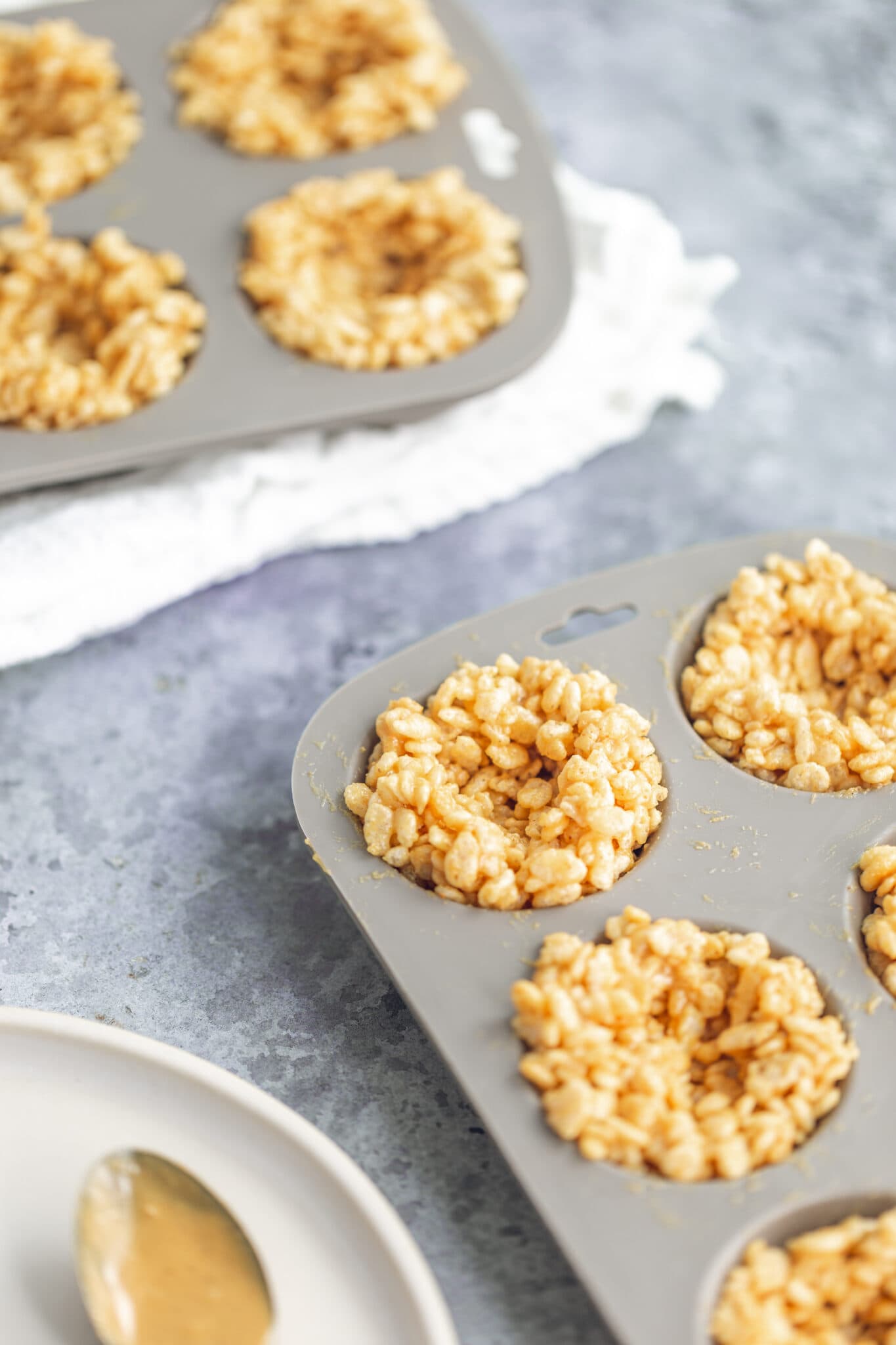 Easter Egg Nest Rice Krispie Treats One Clever Chef