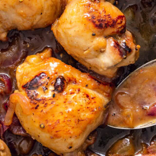 Honey Garlic Lemon Pepper Chicken Thighs